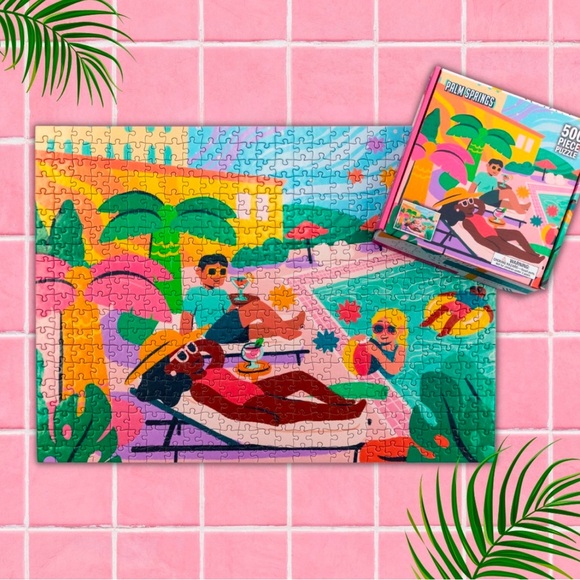 500 pc puzzle of Palm Springs - Picture 1 of 2